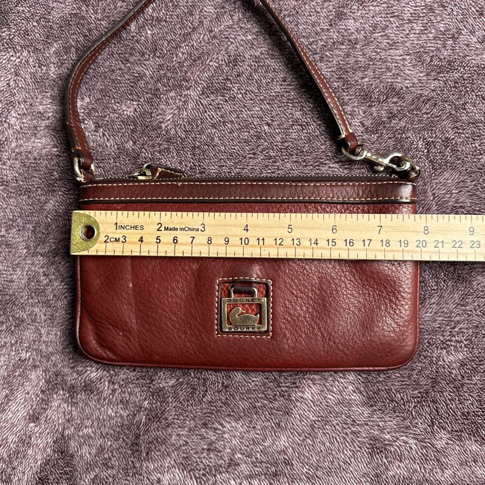 Dooney & Bourke Rich Brown Mini Bag - Picture 13 of 15